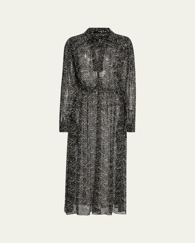 Emmy Printed Shirtdress